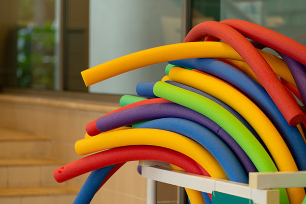 protect-surfaces a bit full of colorful pool noodles